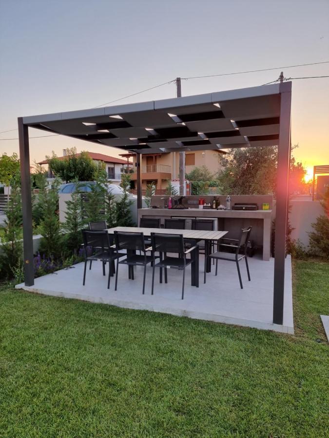 Olea Valley Holiday Villa Nikiti  Buitenkant foto